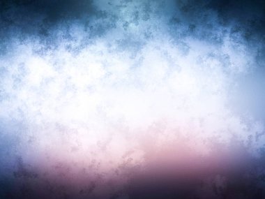 Bulanık gökyüzü ile mavi ve pembe bir arkaplan