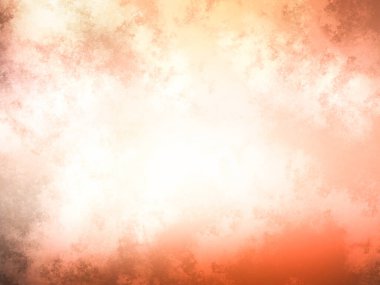 Kırmızı ve turuncu arka plan, beyaz ve siyah kenarı var.