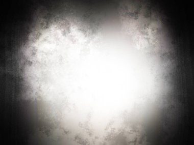 Bir ışığın siyah beyaz fotoğrafı.