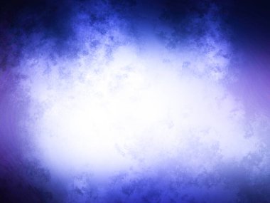 Mor ve mavi arkaplan ve beyaz ışık