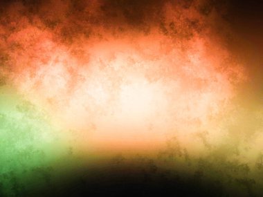 Kişinin bulanık bir görüntüsüne sahip renkli bir arkaplan