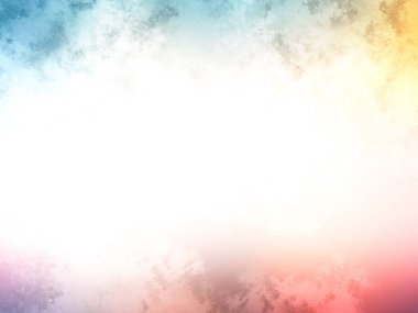 Bulanık gökyüzü ile renkli bir arkaplan