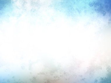 Bulanık gökyüzü ile mavi ve beyaz bir arkaplan