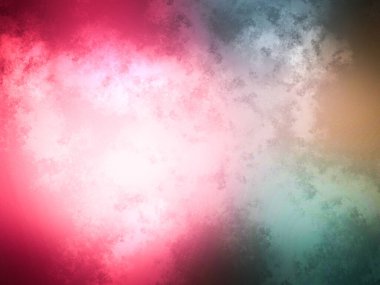 Kırmızı ve yeşil ışığın bulanık görüntüsüne sahip renkli bir arkaplan