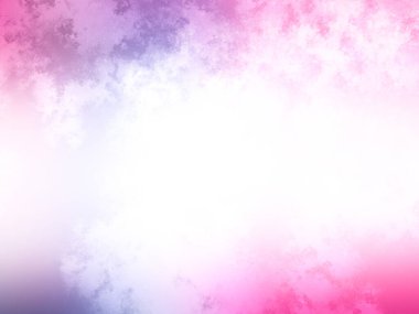 Beyaz ve kırmızı bulutlu pembe ve mavi bir arkaplan