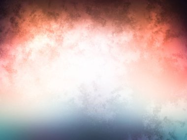 Bulanık gökyüzü ile renkli bir arkaplan