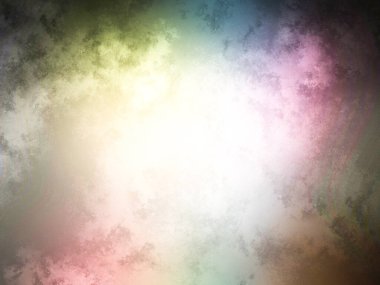 Bulanık gökyüzü ile renkli bir arkaplan