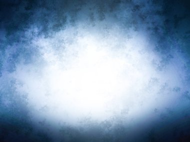 Mavi ve beyaz bir arkaplan ve içinden bir ışık geçiyor.