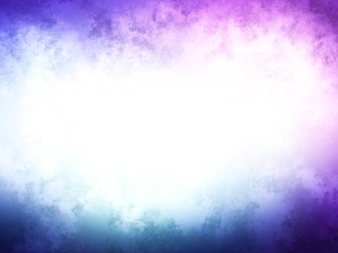 Beyaz kenarlıklı mor ve mavi bir arkaplan