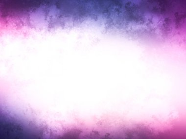 Beyaz kenarlı pembe ve mavi bir arkaplan