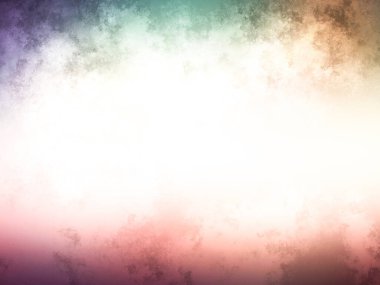 Bulanık gökyüzü ile renkli bir arkaplan