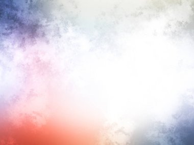 Kırmızı, beyaz ve mavi arkaplan ile kırmızı ve mavi gökyüzü