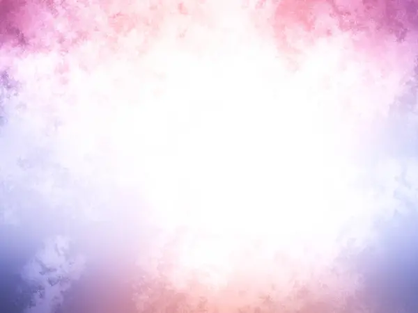 a pink and blue background with a white and red light
