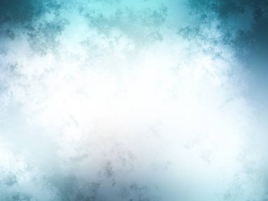 Bulanık gökyüzü ile mavi ve beyaz bir arkaplan