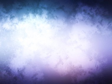 Bulanık gökyüzü ile mavi ve mor bir arkaplan