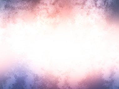 Beyaz ve siyah kenarlı pembe ve mavi bir arkaplan.