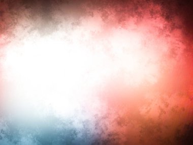 Beyaz ve siyah kenarlı kırmızı ve mavi bir arkaplan