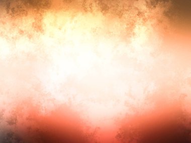 Siyah beyaz köpekli kırmızı ve sarı bir arka plan.