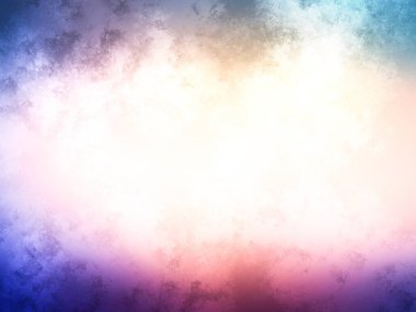 Bulanık gökyüzü ile renkli bir arkaplan