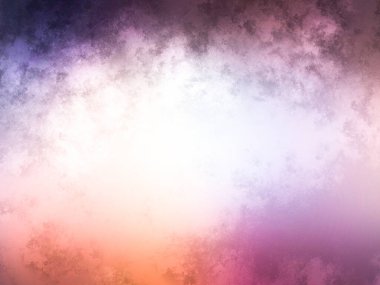 Bulanık gökyüzü ile renkli bir arkaplan