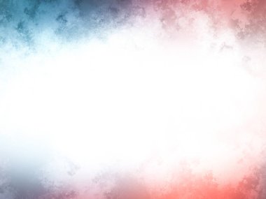 Kırmızı, beyaz ve mavi arkaplan ve bulanık arkaplan
