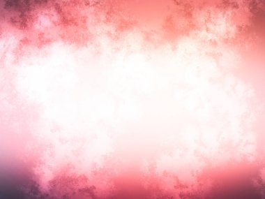 Tek bir uçakla dolu pembe ve mor bir bulut.