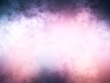 Bulanık efektli pembe ve mavi bir arkaplan