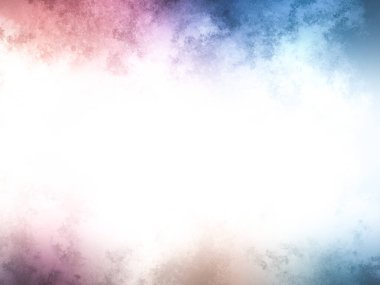 Beyaz ve mavi gökyüzü ile renkli bir arkaplan