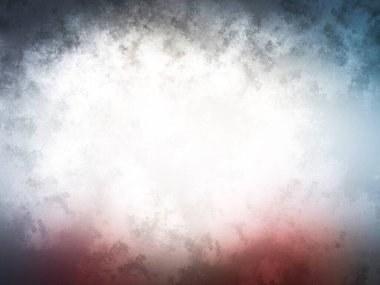 Beyaz ve kırmızı kenarı olan kırmızı ve mavi bir arkaplan