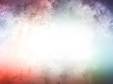 Bulanık gökyüzü ile renkli bir arkaplan