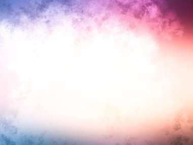 Bulanık gökyüzü ile renkli bir arkaplan