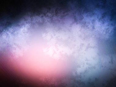 Kırmızı ve mavi gökyüzü ile bulanık bir arkaplan