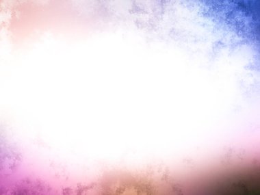 Bulanık gökyüzü ile renkli bir arkaplan