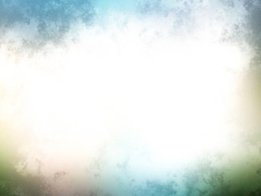 Bulutlu ve bulutlu bulanık bir arkaplan