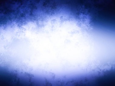 Mavi ve beyaz bir arkaplan ve içinden bir ışık geçiyor.