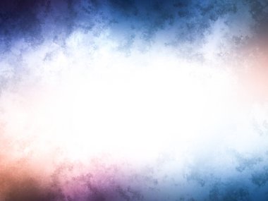 Bulanık gökyüzü ile renkli bir arkaplan