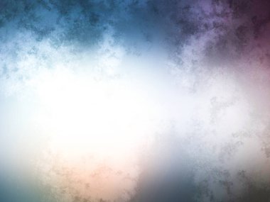 Renkli bir gökyüzü ile bulanık bir arkaplan