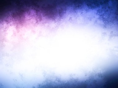 Bulanık ışıklı mavi ve mor bir arkaplan