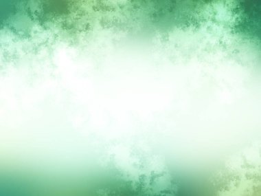 Bulanık efektli yeşil ve beyaz bir arkaplan