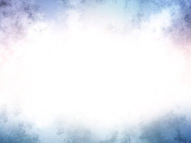 Gökyüzü ve bulutları olan mavi ve beyaz bir arkaplan