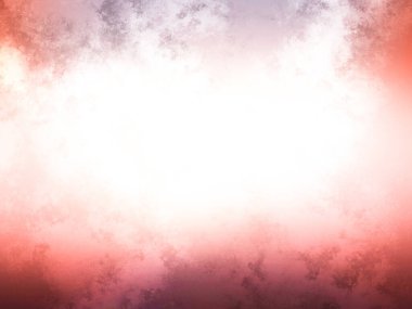 Beyaz ve siyah saati olan kırmızı ve pembe bir arkaplan