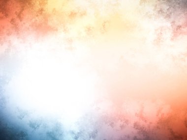 Bulanık gökyüzü ile renkli bir arkaplan