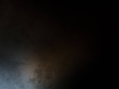 Siyah bir arka planın önünde duran takım elbiseli ve kravatlı bir adam.