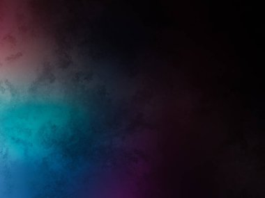 Siyah arkaplanı ve mavi arkaplanı olan renkli bir arkaplan