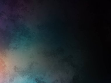 Siyah arkaplanı ve mavi arkaplanı olan renkli bir arkaplan