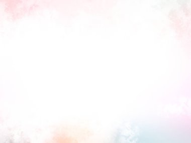 Beyaz bulutlu pembe ve mavi bir arkaplan