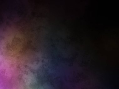 Siyah arkaplanı olan renkli bir arkaplan