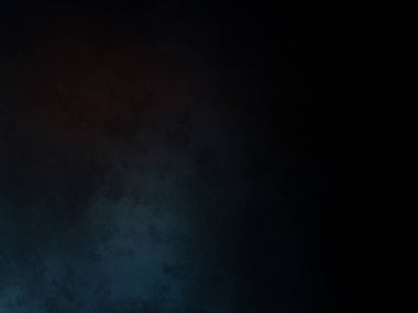 Saati ve kırmızı ışığı olan karanlık bir oda.