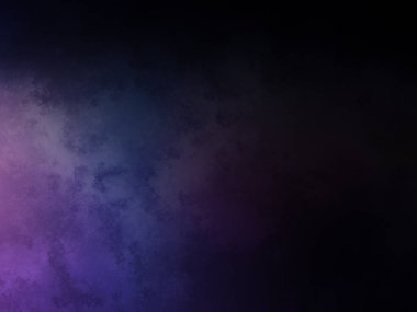 Siyah arkaplanı olan mor ve mavi bir arkaplan