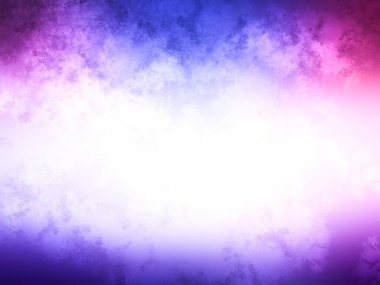 Beyaz kenarlıklı mor ve mavi bir arkaplan